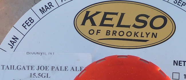 Kelso of Brooklyn Brewery Presents “TailgateJoe Pale Ale”