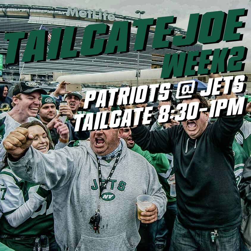 NY Jets Tailgate Party, TailgateJoe 2021 Season