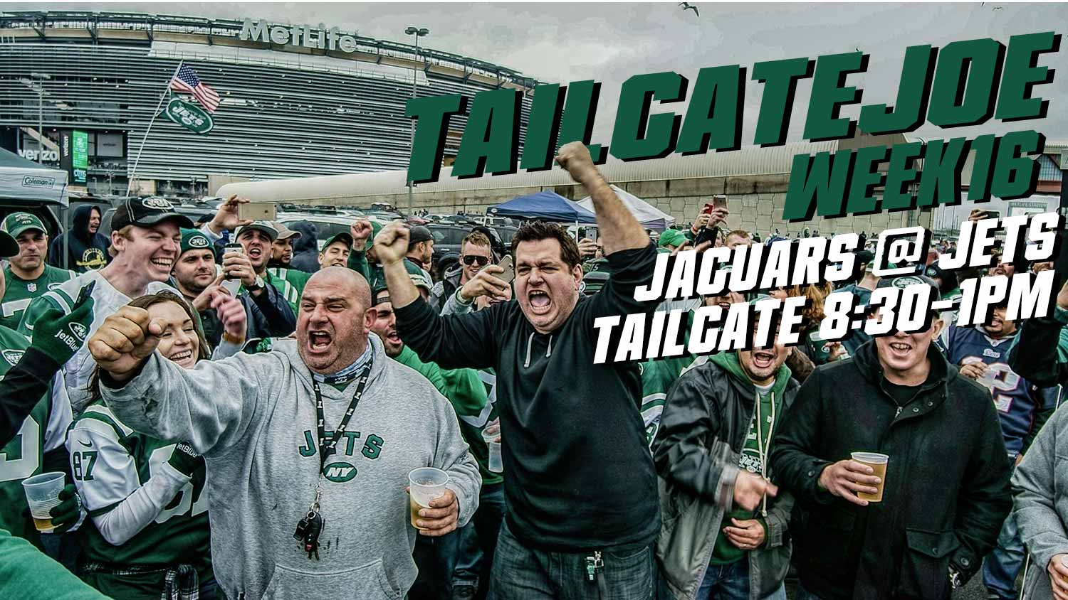 NY Jets Tailgate Party MetLife Stadium vs Jacksonville Jaguars 2022