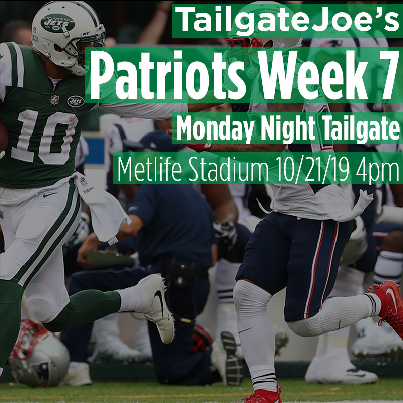 NY Jets vs NY Giants 2019 Week 10 tailgate party, TailgateJoe