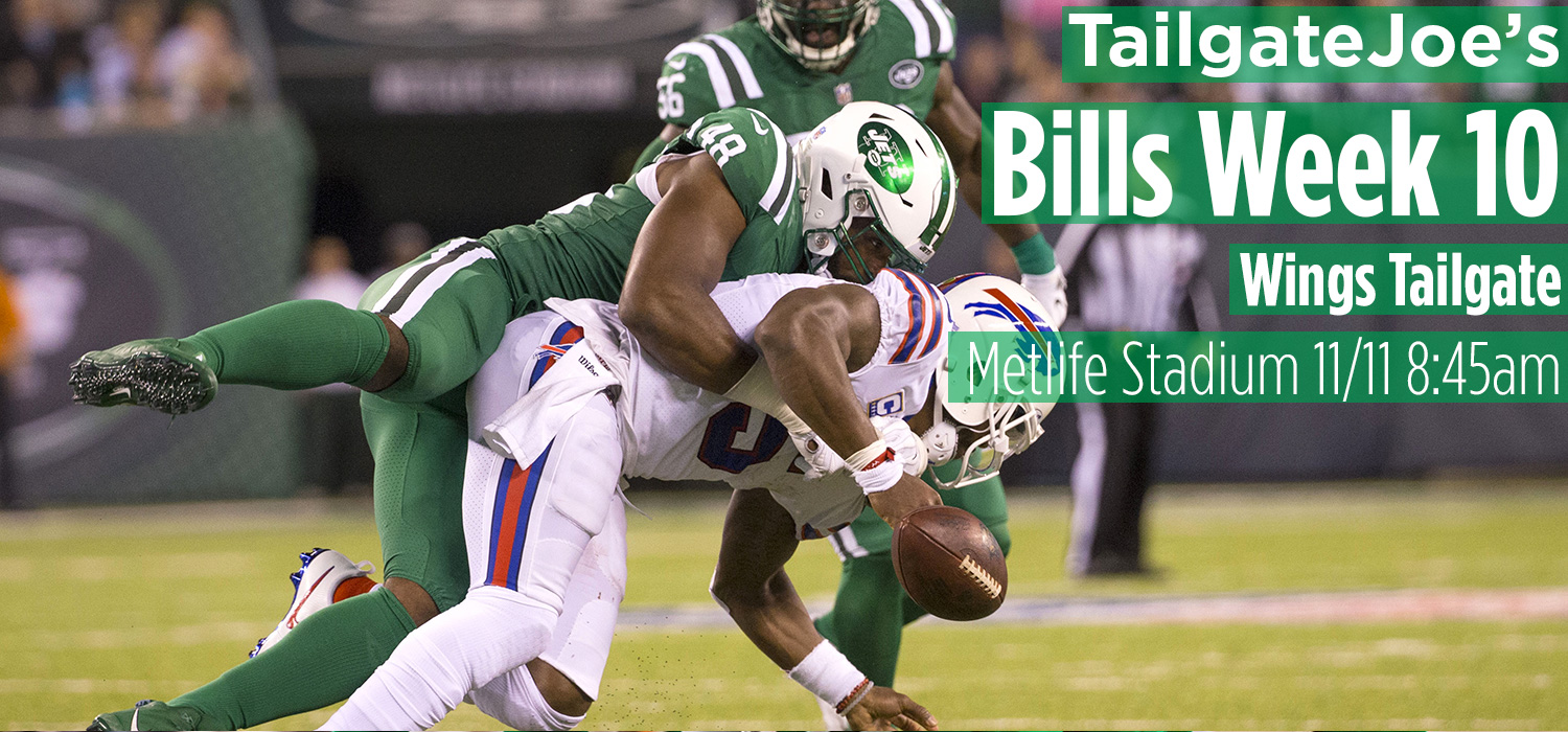 NY Jets vs NY Giants 2019 Week 10 tailgate party, TailgateJoe